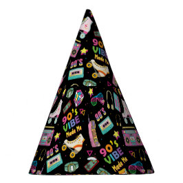 Chapéu De Festa O Hip Hop Vibes dos anos 90 fez-me um padrão