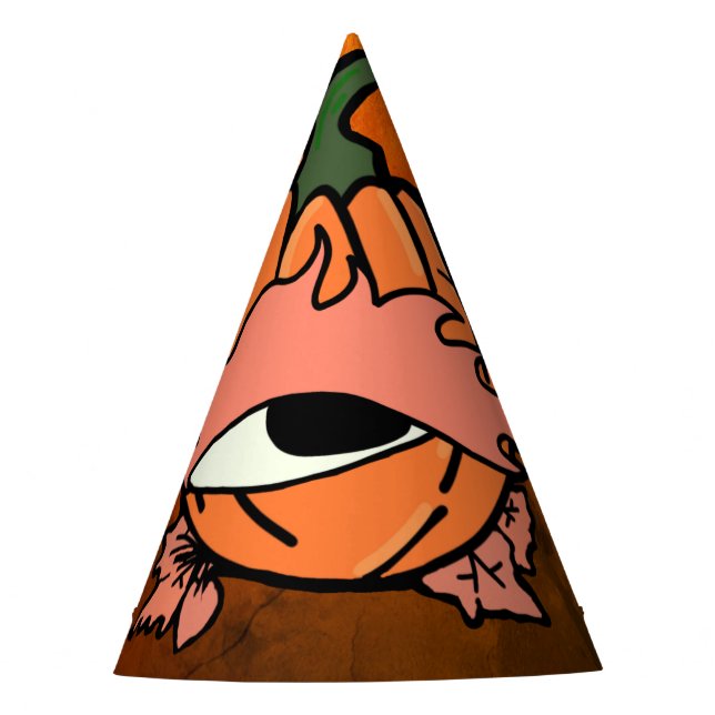 Chapéu De Festa O Olho Sonolento da Pumpkin Spooky (Frente)
