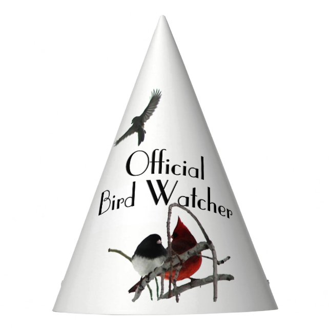 Chapéu De Festa Observador Oficial de Aves (Frente)