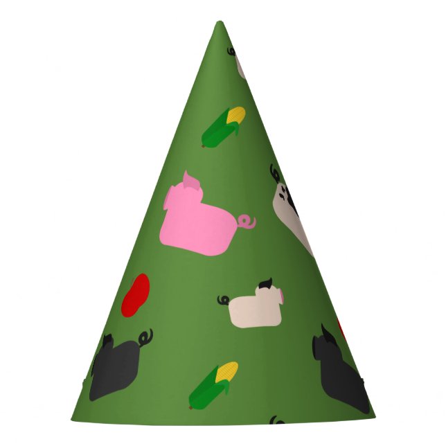 Chapéu De Festa Oink Oink Aqui (Frente)