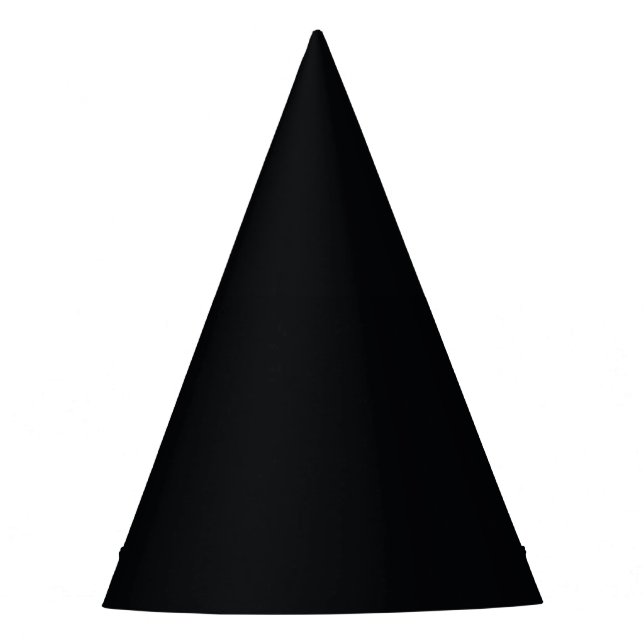 Chapéu De Festa Onyx Black Party Hat (Frente)