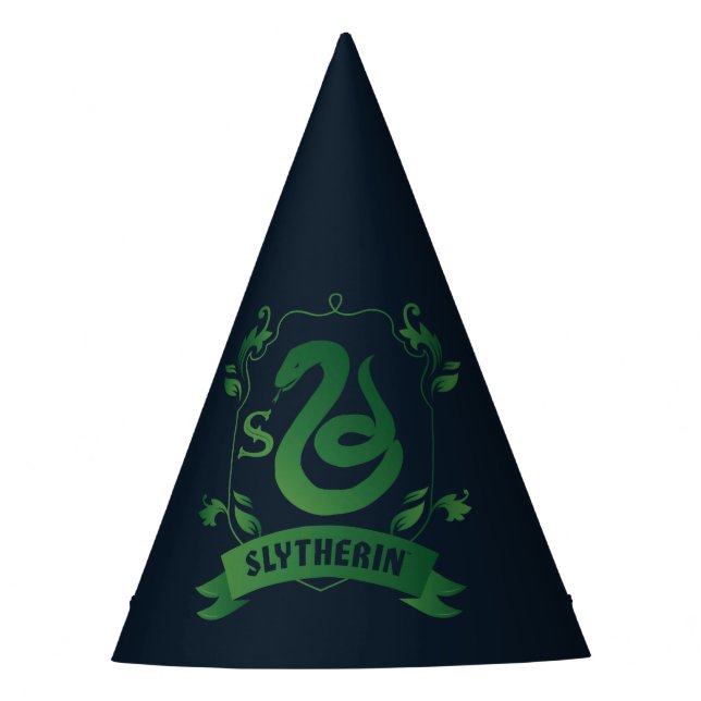 Chapéu De Festa Ornamentado SLYTHERIN™ House Crest (Frente)