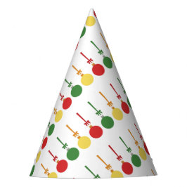 Chapéu De Festa Ornamentos de Vidro