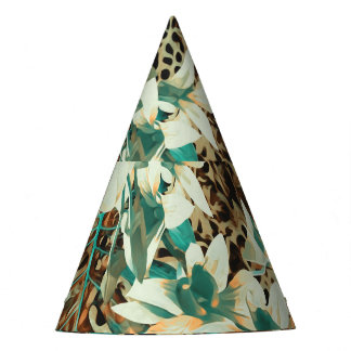 Chapéu De Festa Orquídeas - Ilustração Sem Costura Floral