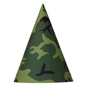 Chapéu De Festa Padrão de Camuflagem Verde, Padrão Militar, Exérci