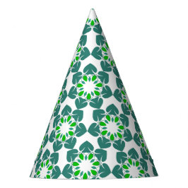 Chapéu De Festa Padrão De Folha, Padrão De Folhas, Folhas Verdes