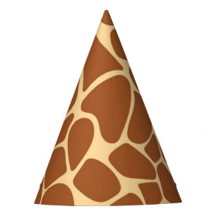 Chapéu De Festa Padrão de impressão animal