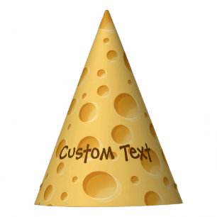 Chapéu De Festa Padrão suíço de queijo