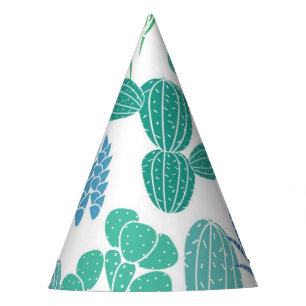 Chapéu De Festa Padrão vegetal