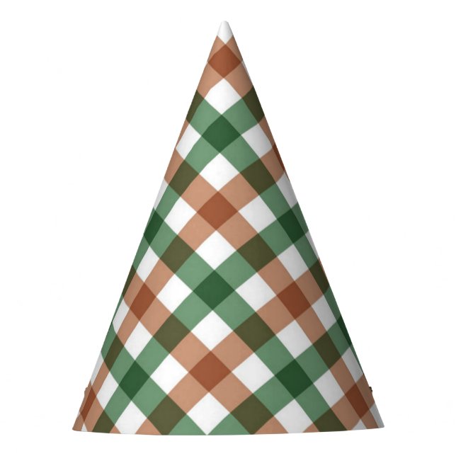 Chapéu De Festa Padrão verificado (Frente)