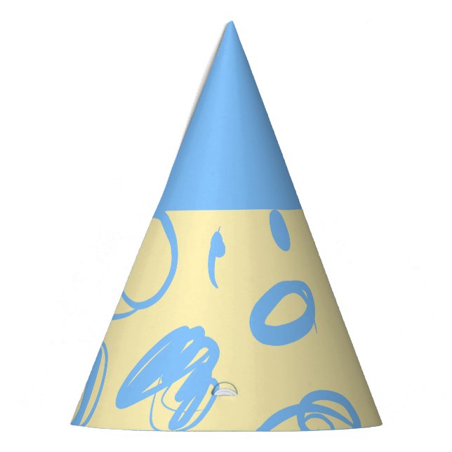 Chapéu De Festa Padrões lineares e manchetes de design (Esquerda)