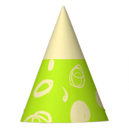 Chapéu De Festa Padrões lineares e manchetes de design