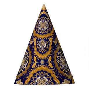 Chapéu De Festa Paisley Elegance: Padrão de Design têxtil