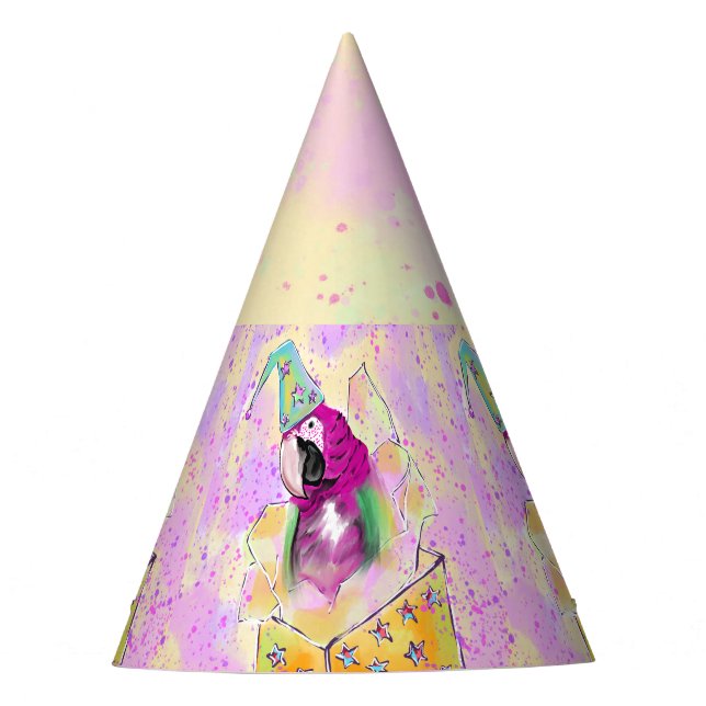 Chapéu De Festa Papagaio (Frente)