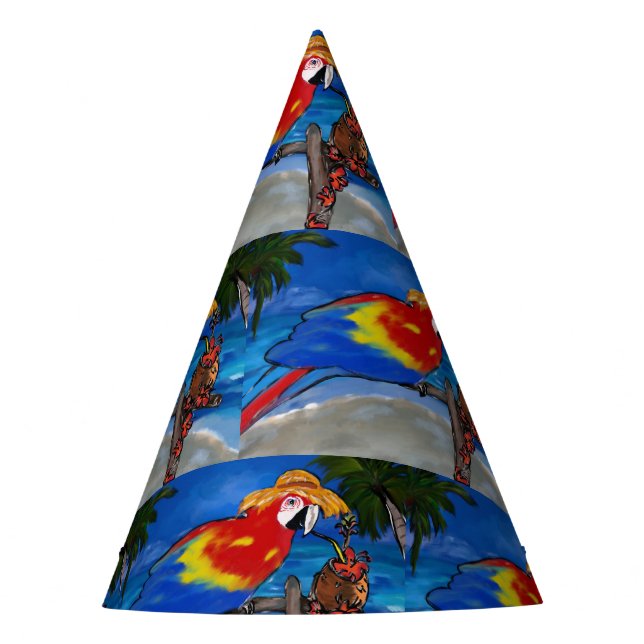 Chapéu De Festa Papagaio (Frente)