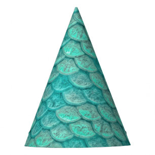 Chapéu De Festa Papel Verde Smermaid Sea Que