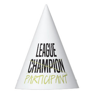 Chapéu De Festa Participante do campeonato de futebol da fantasia