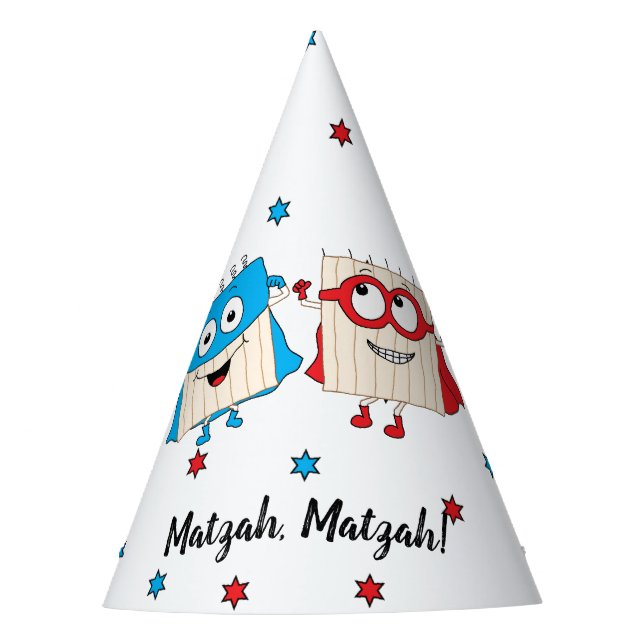 Chapéu De Festa Partido da Passagem - Matzah Matzah (Frente)
