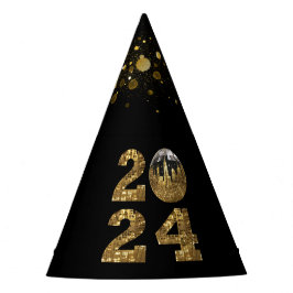 Chapéu De Festa Partido da Véspera de ano novo 2024 — Ball-NYC Dou