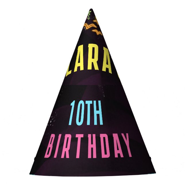 Chapéu De Festa Partido de Brilho do Splash Party (Frente)