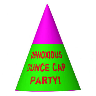 Chapéu De Festa Partido obnóxio do boné de burro!