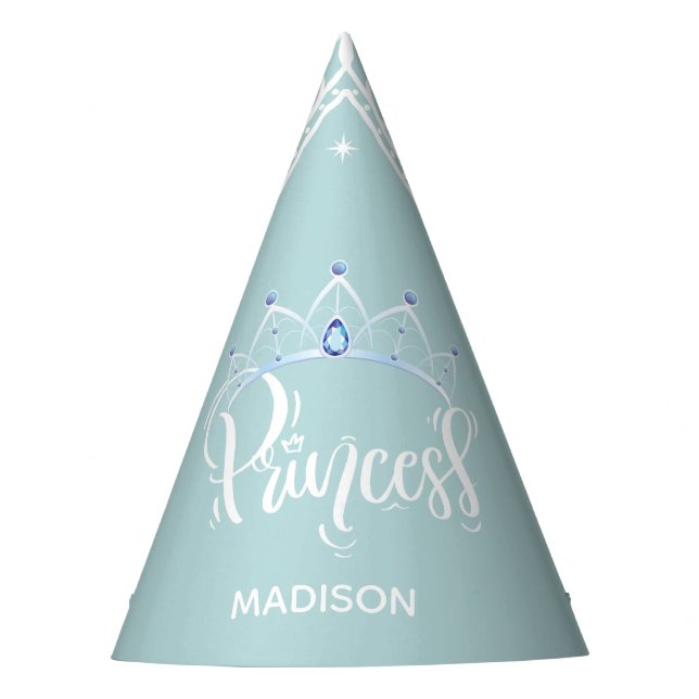 Chapéu De Festa Partido Princesa Personalizado (Frente)