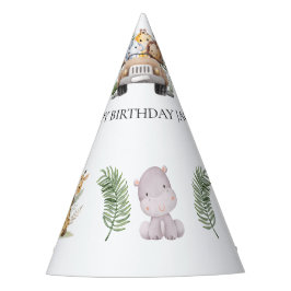 Chapéu De Festa Partido Selvagem Animal Safari