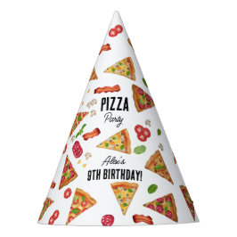 Chapéu De Festa Partido Tema da Pizza - Festa de Aniversário de cr