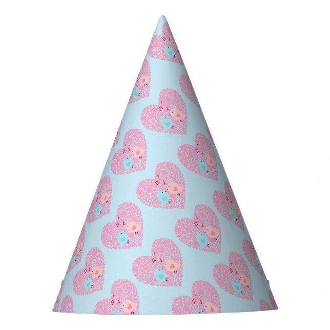 Chapéu De Festa Pássaros do Amor (Frente)