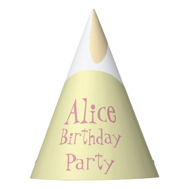 Chapéu De Festa Pastel Sunshine Festa de aniversário (Frente)