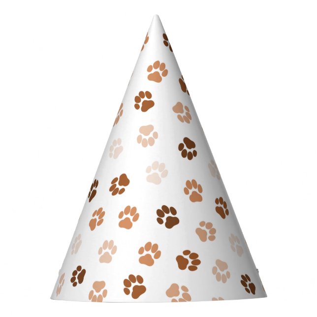 Chapéu De Festa Patas de cães (Frente)