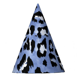 Chapéu De Festa Pele Animal Allure: Watercolor Leopard