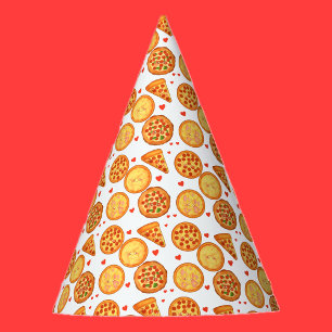 Chapéu De Festa Peperroni, Queijo E Margherita Pizza