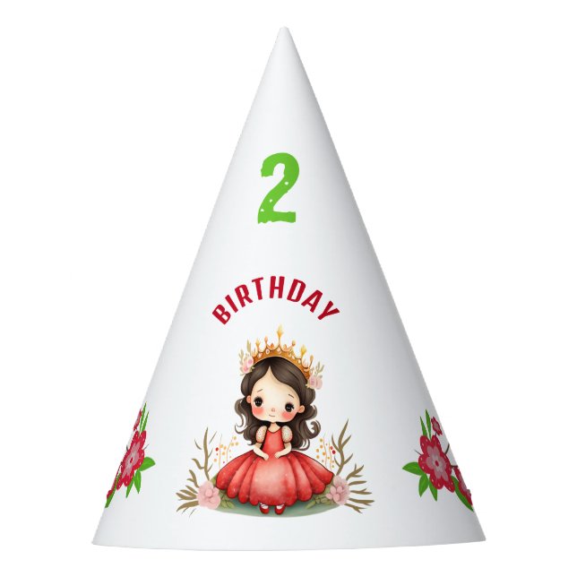 Chapéu De Festa Pequena princesa (Frente)