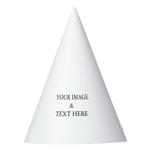 Chapéu De Festa Personalizada Personalizada Sua Própria Foto (Frente)