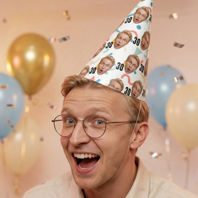 Chapéu de Festa Personalizado com Foto Engraçada (Criador carregado)