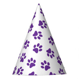 Chapéu De Festa Pestor De Patas, Patas Cachorros, Patas Roxas