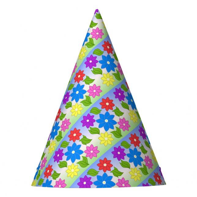 Chapéu De Festa Pétalas de Verão (Frente)