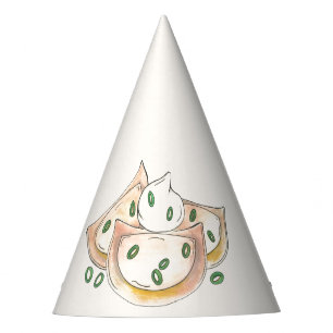 Chapéu De Festa Pierogies Polonês Dumplings Ucranianos Pierogi Com