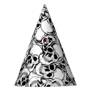 Chapéu De Festa Pilha de Skulls Red Eye ID222