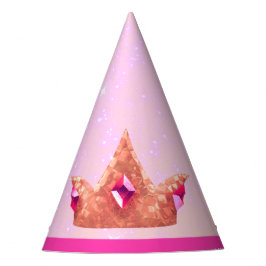 Chapéu De Festa Pink Princess Birthday Party Hat