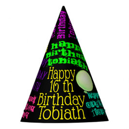 Chapéu De Festa Pintura colorida ou aniversário personalizado limo