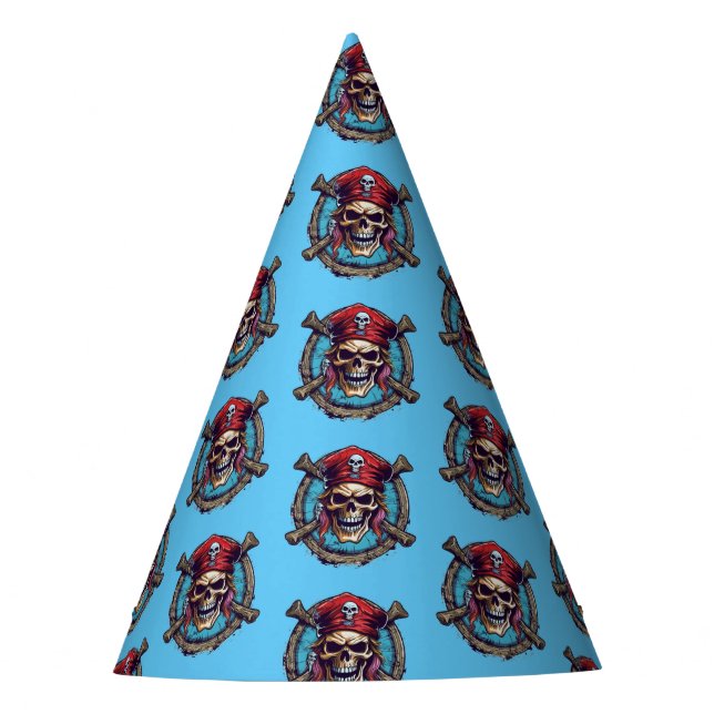 Chapéu De Festa Pirate Party Hat (Frente)