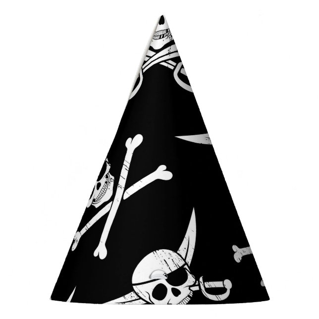 Chapéu De Festa Pirate Skull and bones (Esquerda)