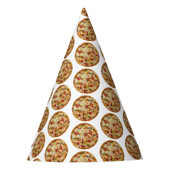 Chapéu De Festa Pizza (Frente)