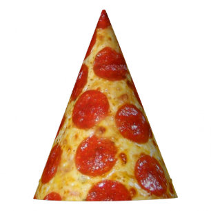 Chapéu De Festa Pizza de Pepperoni