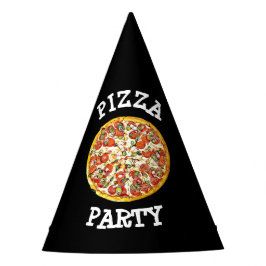 Chapéu De Festa Pizza Party Paper Party Birthday Hat
