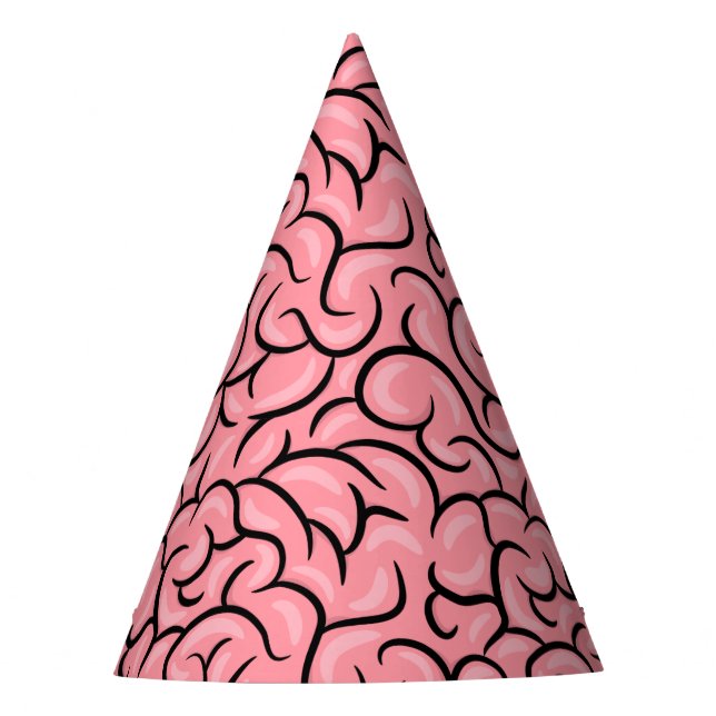 Chapéu De Festa Plain Brain (Frente)