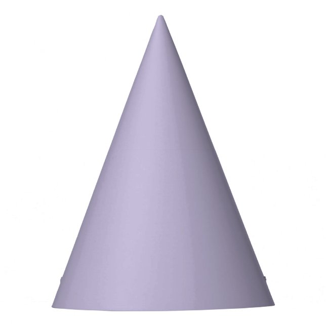 Chapéu De Festa Plain dusty lavender solid color (Frente)