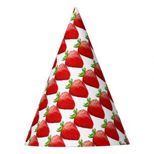 Chapéu De Festa Prazer do verão da morango